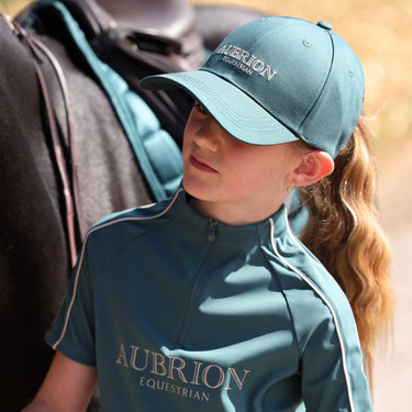 Shires Aubrion Thyme Equestrian Short Sleeve Base Layer -Young Rider| Online For Equine