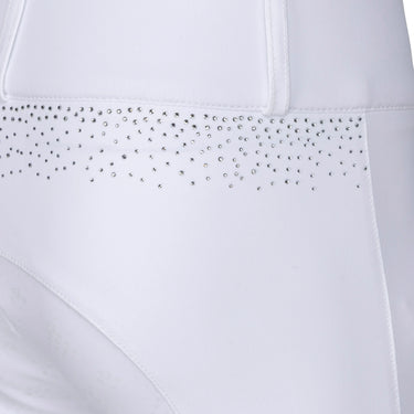 Shires Aubrion White Optima GX Breeches - Young Rider| Online For Equine