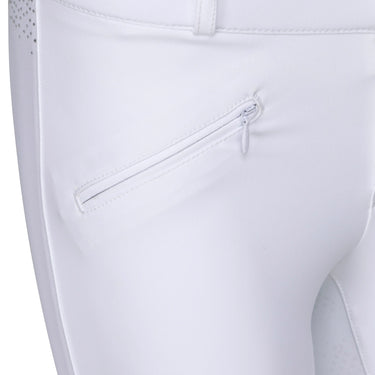 Shires Aubrion White Optima GX Breeches - Young Rider| Online For Equine