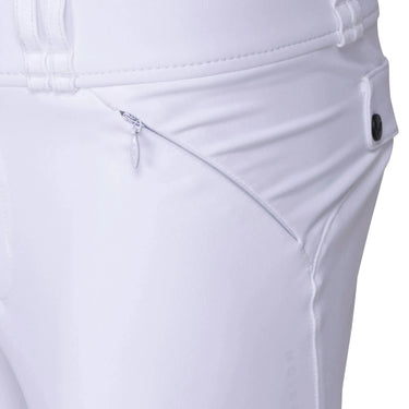 Shires Aubrion White Optima MX Breeches - Young Rider| Online For Equine