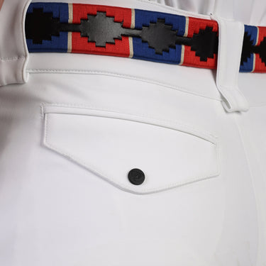 Shires Aubrion White Optima MX-FG Breeches - Mens| Online For Equine