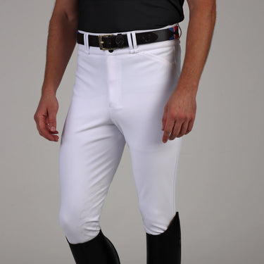Shires Aubrion White Optima MX-KG Breeches - Mens| Online For Equine