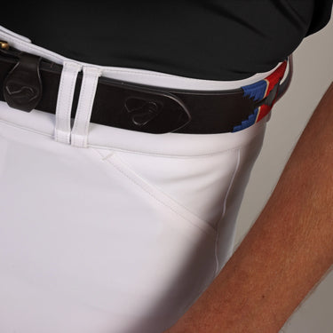 Shires Aubrion White Optima MX-KG Breeches - Mens| Online For Equine