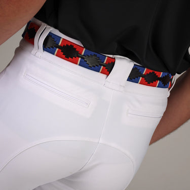 Shires Aubrion White Optima MX-KG Breeches - Mens| Online For Equine