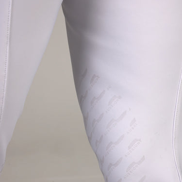 Shires Aubrion White Optima MX-KG Breeches - Mens| Online For Equine