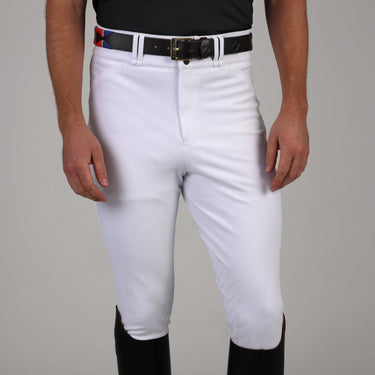 Shires Aubrion White Optima MX-KG Breeches - Mens| Online For Equine