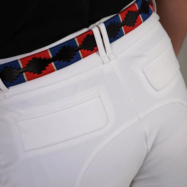 Shires Aubrion White Optima MX-LG Breeches - Mens| Online For Equine
