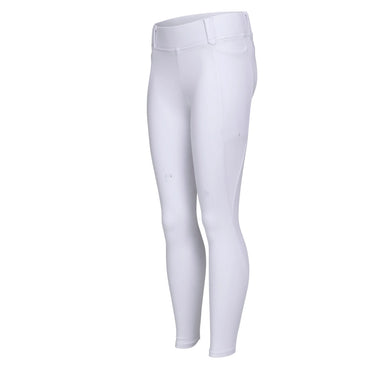 Shires Aubrion White Optima MX Riding Tights - Young Rider| Online For Equine