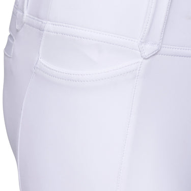 Shires Aubrion White Optima MX Riding Tights - Young Rider| Online For Equine