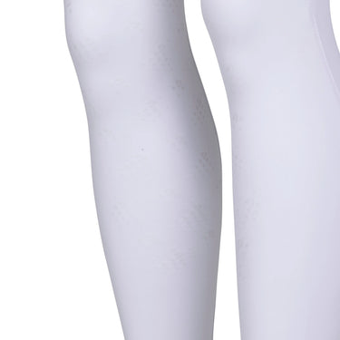 Shires Aubrion White Optima MX Riding Tights - Young Rider| Online For Equine