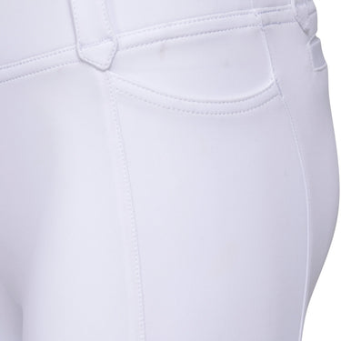 Shires Aubrion White Optima MX Riding Tights - Young Rider| Online For Equine