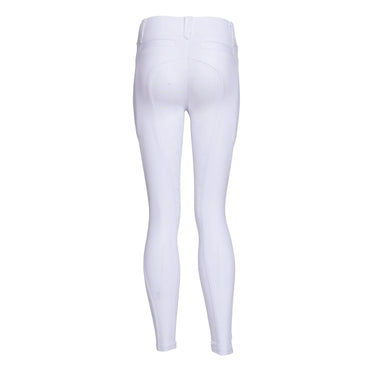 Shires Aubrion White Optima MX Riding Tights - Young Rider| Online For Equine