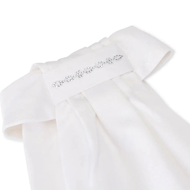 Shires Aubrion Witley Ready Tied Stock White| Online For Equine