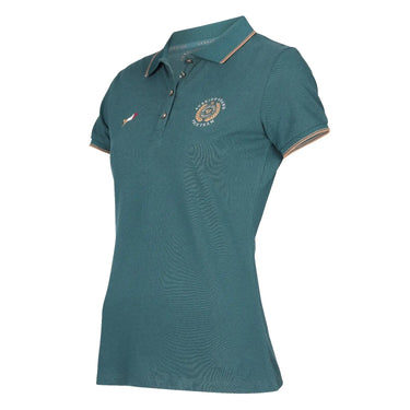 Buy Shires Aubrion Young Rider Green Team Polo Shirt| Online for Equine