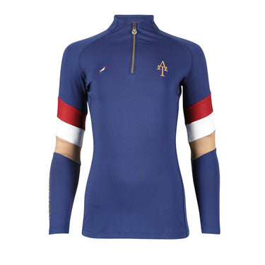 Buy Shires Aubrion Young Rider Navy Team Long Sleeve Base Layer - 7-8 Years| Online for Equine