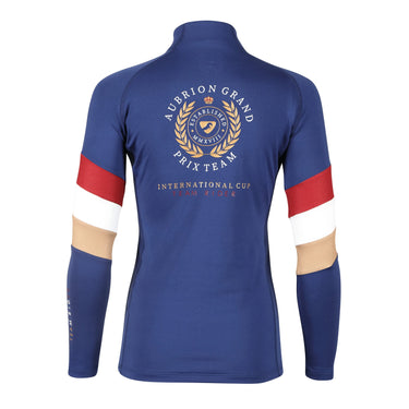 Buy Shires Aubrion Young Rider Navy Team Long Sleeve Base Layer - 7-8 Years| Online for Equine