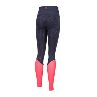 Buy Shires Aubrion Young Rider Rhythm Mesh Navy Riding Tights - 7-8 Years| Online for Equine