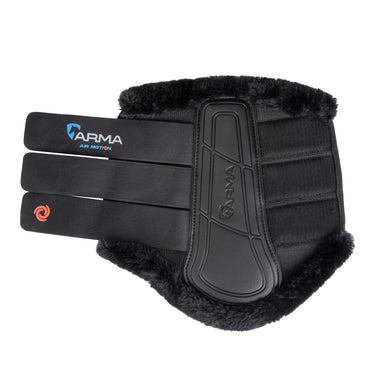 Shires Black ARMA Air Motion SupaFleece Brushing Boots| Online For Equine