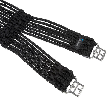 Shires Black ARMA Braided Girth| Online For Equine