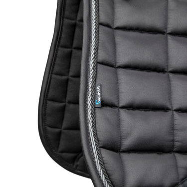 Shires Black ARMA Eltar Satin Dressage Saddlecloth| Online For Equine