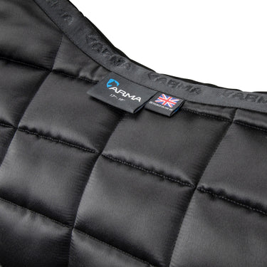 Shires Black ARMA Eltar Satin Dressage Saddlecloth| Online For Equine