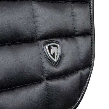Shires Black ARMA Eltar Satin Jump Saddlecloth| Online For Equine