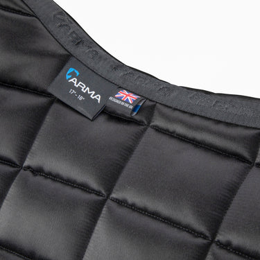 Shires Black ARMA Eltar Satin Saddlecloth| Online For Equine