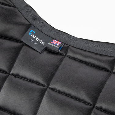 Shires Black ARMA Eltar Satin Saddlecloth| Online For Equine