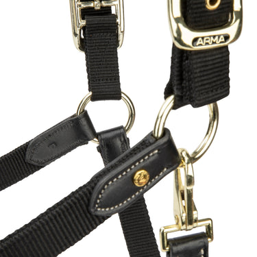 Shires Black ARMA Porto Headcollar| Online For Equine