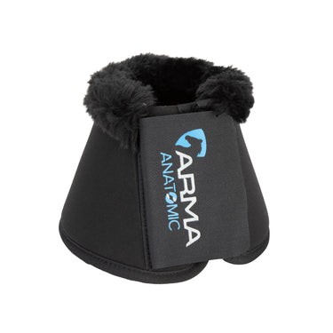 Shires Black ARMA SupaFleece Neoprene Over Reach Boots| Online For Equine