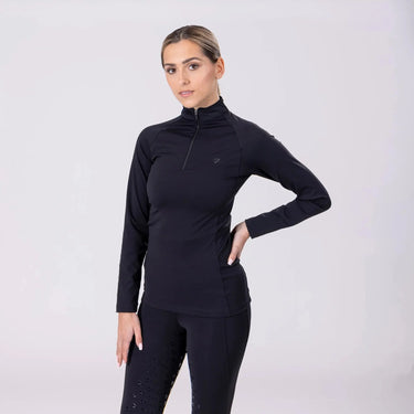 Shires Black Aubrion Eltar Base Layer| Online For Equine