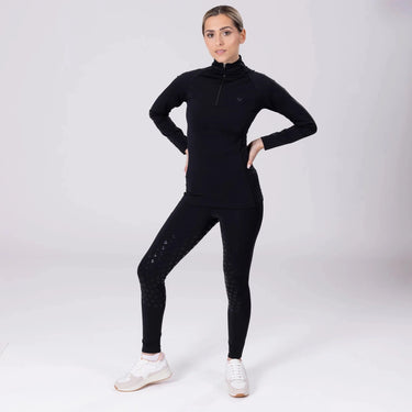 Shires Black Aubrion Eltar Riding Tights| Online For Equine