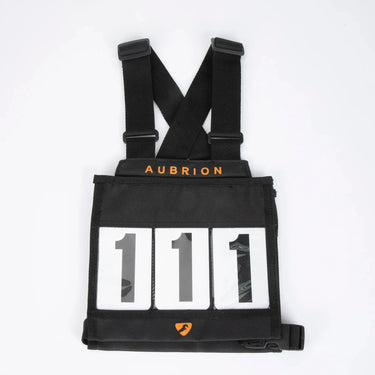 Shires Black Aubrion Number Bib Set - Child| Online For Equine