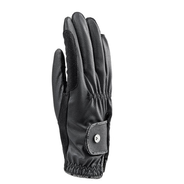 Shires Black Aubrion Stadium FlexFit Riding Gloves| Online For Equine