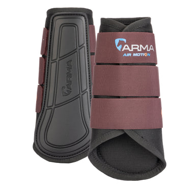 Shires Black Cherry ARMA Air Motion Brushing Boots| Online For Equine