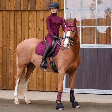 Shires Black Cherry ARMA Ear Bonnet| Online For Equine