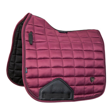 Shires Black Cherry ARMA Eltar Satin Dressage Saddlecloth| Online For Equine