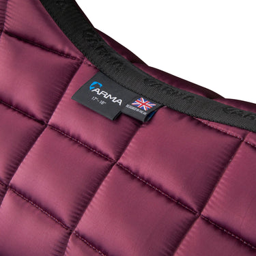 Shires Black Cherry ARMA Eltar Satin Dressage Saddlecloth| Online For Equine