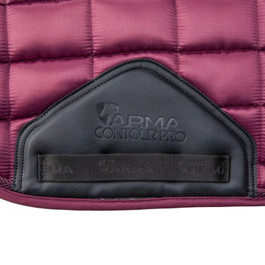 Shires Black Cherry ARMA Eltar Satin Dressage Saddlecloth| Online For Equine