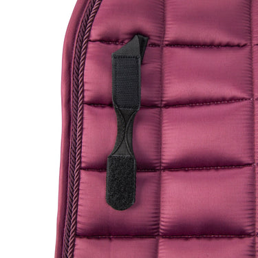 Shires Black Cherry ARMA Eltar Satin Dressage Saddlecloth| Online For Equine