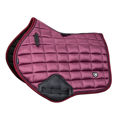 Shires Black Cherry ARMA Eltar Satin Jump Saddlecloth| Online For Equine