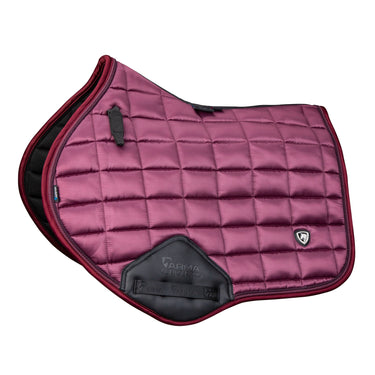 Shires Black Cherry ARMA Eltar Satin Jump Saddlecloth| Online For Equine