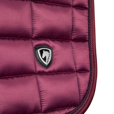 Shires Black Cherry ARMA Eltar Satin Jump Saddlecloth| Online For Equine