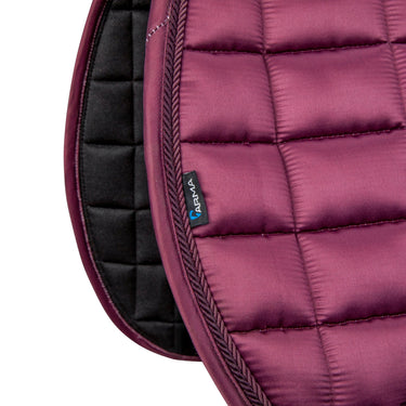 Shires Black Cherry ARMA Eltar Satin Saddlecloth| Online For Equine