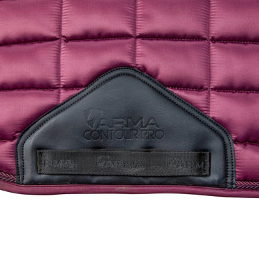 Shires Black Cherry ARMA Eltar Satin Saddlecloth| Online For Equine