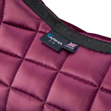 Shires Black Cherry ARMA Eltar Satin Saddlecloth| Online For Equine