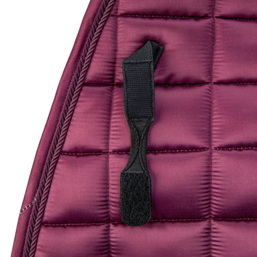Shires Black Cherry ARMA Eltar Satin Saddlecloth| Online For Equine
