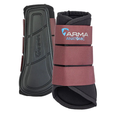 Shires Black Cherry ARMA Neoprene Brushing Boots| Online For Equine