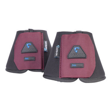 Shires Black Cherry ARMA Neoprene Over Reach Boots| Online For Equine
