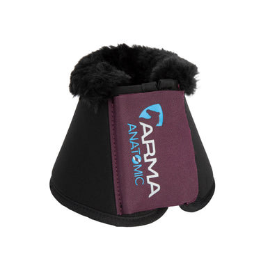 Shires Black Cherry ARMA SupaFleece Neoprene Over Reach Boots| Online For Equine
